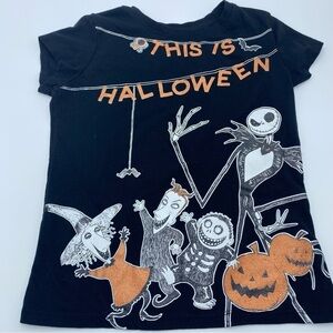 Nightmare Before Christmas Kids Halloween T-Shirt- medium